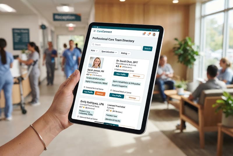 Parcourez les professionnels disponibles